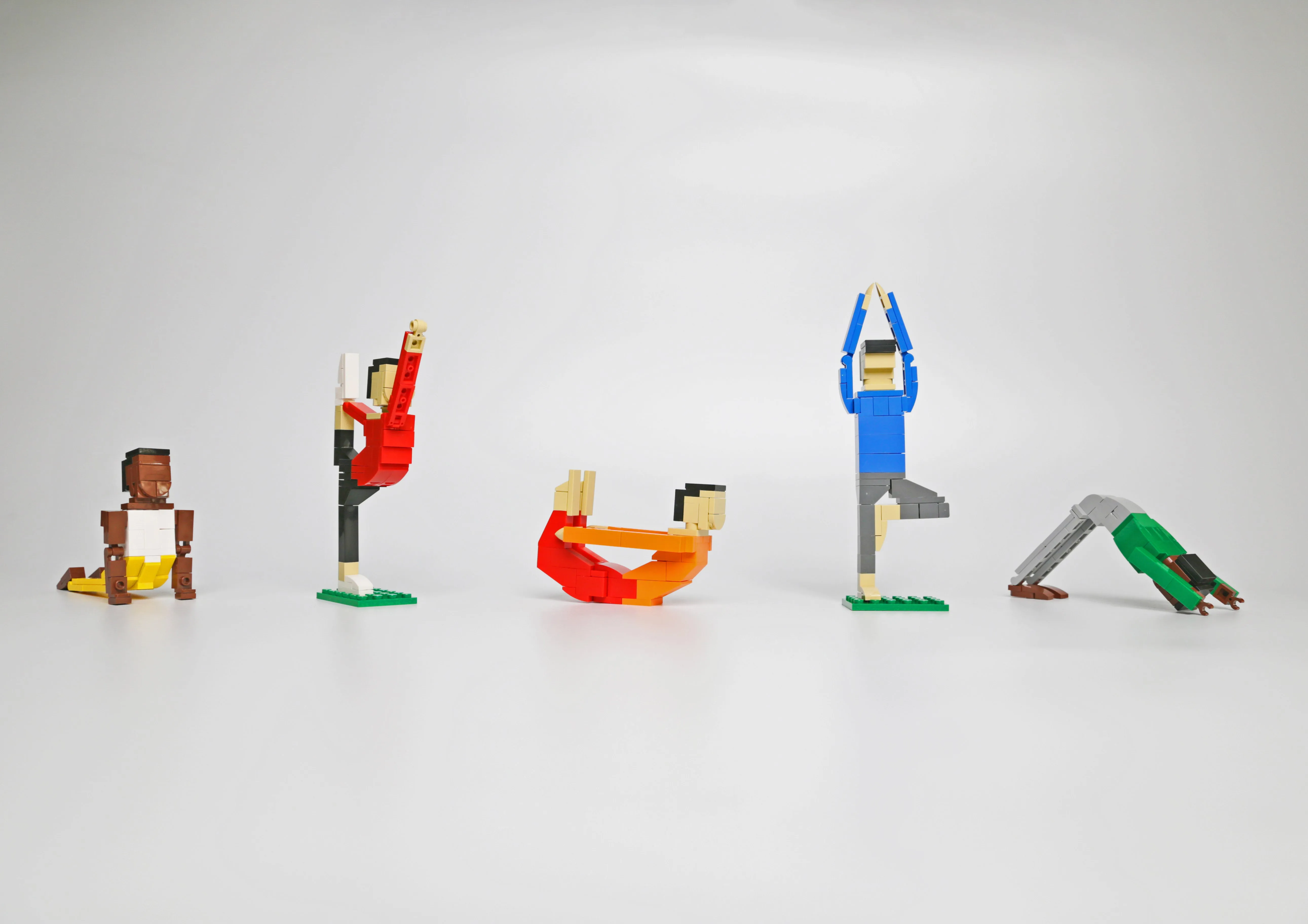 Yoga Asanas Building Set